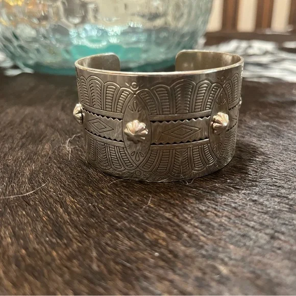 Brighton Silver Bracelet with Intricate Design - Picture 6 of 8